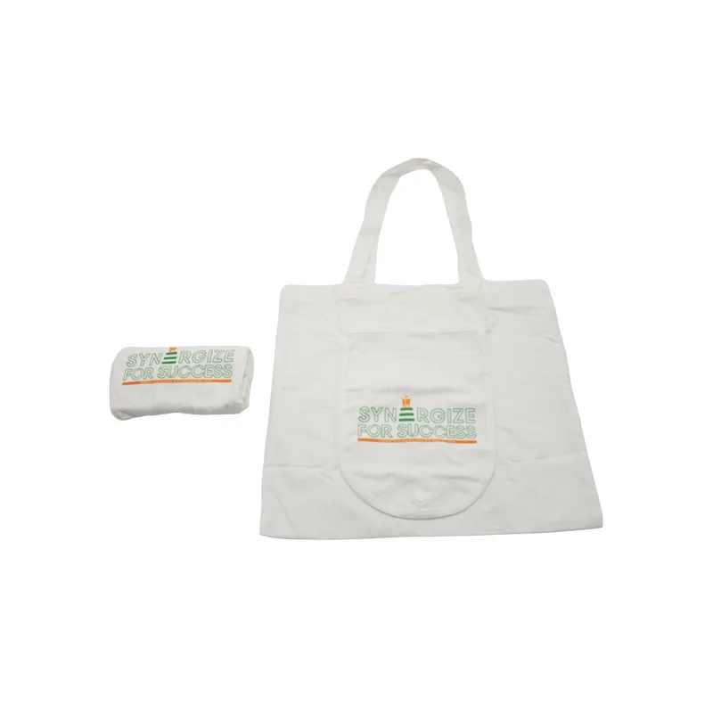 Bamboo fibre foldable bag