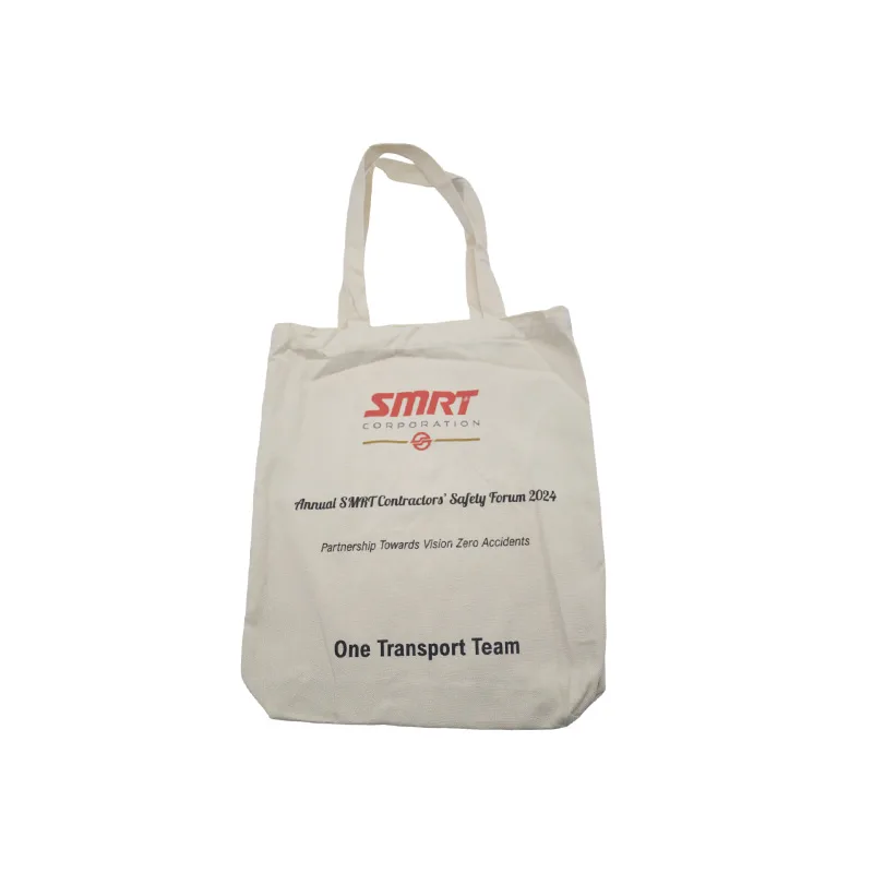 SMRT canvas tote bag
