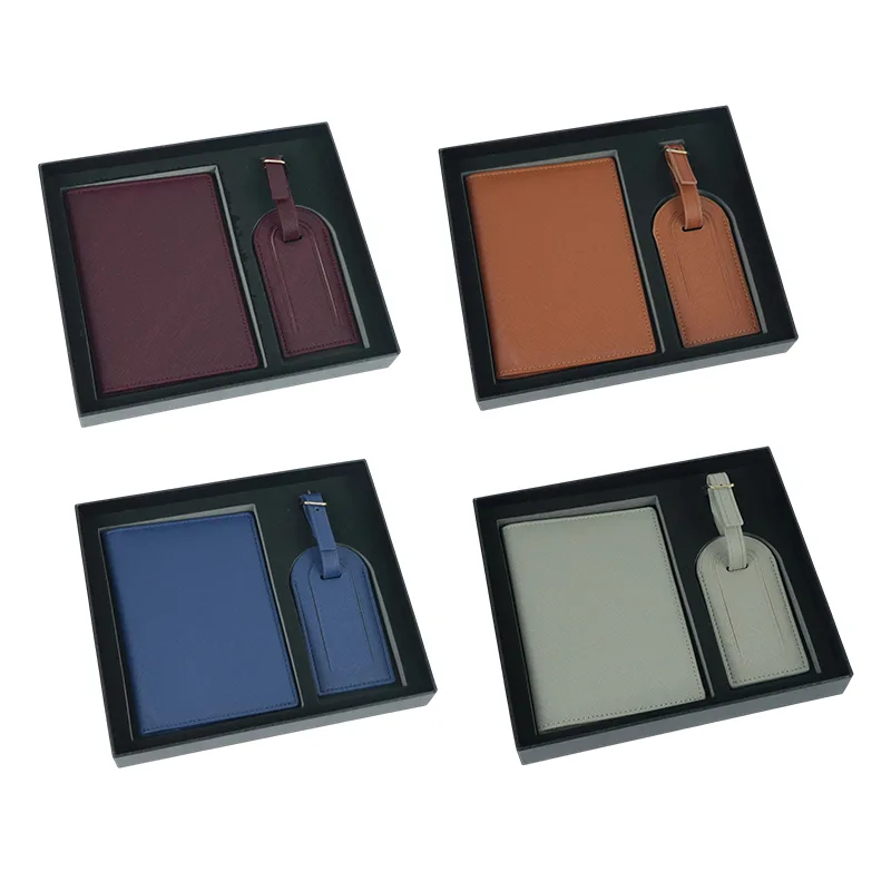 PU Passport Holder and Luggage Tag Set — view 2